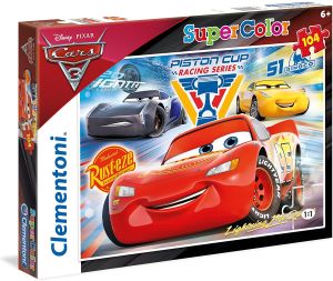 CLE27072 - Puzzle 104 Piezas CARS 3