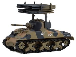 GREEN30441 - Tanque SHERMAN M4 1945 U.S Army WWII de la serie BATTALION 64 en blister