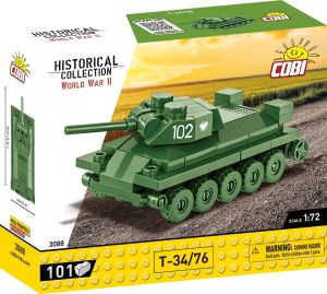 COB3088 - Tanque T-34/76 - 101 Piezas