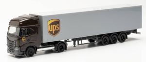 HER315036 - IVECO S-WAY LNG BOX 4x2 semirremolque 3 ejes UPS