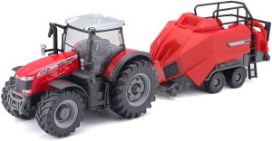 BUR31667 - MASSEY FERGUSON 8740S con empacadora