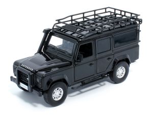 TAY32105012 - LAND ROVER defender 110 negro con luces y sonidos