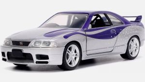 JAD32587 - NISSAN Skyline GT-R - TOKYO Drift 1995 Plata FAST and FURIOUS