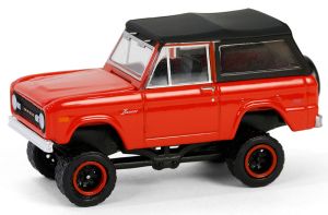 GREEN35290-B - FORD Bronco 1969 rojo de la serie ALL-TERRAIN en blister