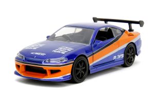 JAD34446 - NISSAN Silvia S15 2001 azul y naranja FAST & FURIOUS