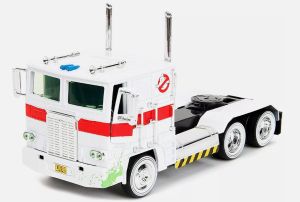 JAD35572 - Optimus Prime TRANSFORMERS X ECTO-1 mit GHOSTBUSTERS Grafik