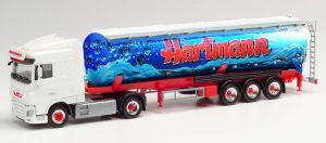 HER312820 - DAF XF SC Euro 6 4x2 con depósito 3 ejes HARTMANN