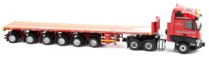 IMC32-0039 - MERCEDES Arocs 8x4 con plataforma 6 Ejes ALQUILER DE GRÚA