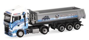 HER318044 - MAN TGX 4x2 con volquete de 3 ejes BRUCKMANN - KASSEL HUSKIES