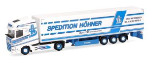 HER318167 - DAF XG 4x2 con remolque de 3 ejes HOHNER