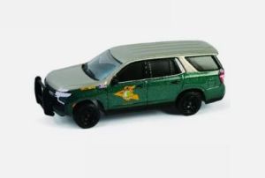 GREEN43040-F - CHEVROLET Tahoe Police pursuit - PPV - 2023 de la serie HOT PURSUIT en blister