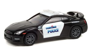 GREEN42960-D - NISSAN GT-R 2015 Police Oceanside en blister