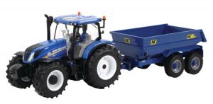 BRI43268 - NEW HOLLAND T6.175 con remolque NC