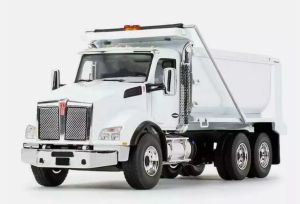 FIGE50-3471 - KENWORTH T880 6x4 Volquete blanco