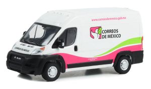 GREEN53050-F - RAM Promaster 2500 2021 Correos de México de la serie ROUTE RUNNERS en blister