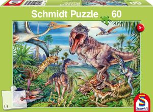 SCM56193 - Puzzle de dinosaurios de 60 piezas