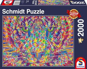 SCM57394 - Puzzle 2000 piezas Tigre