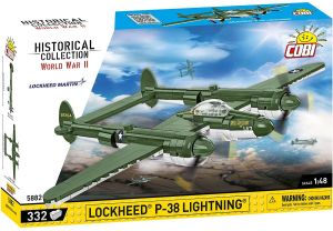 COB5882 - Aviones militares Lockheed P-38 Lightning - 332 Piezas