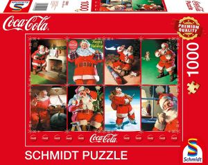 SCM59956 - Puzzle de 1000 piezas de Papá Noel COCA COLA