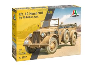 ITA6597 - Vehículo Kfz.12 Horch 901 Typ 40 para montar y pintar