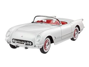 REV67718 - JUEGO DE MODELOS - CHEVROLET Corvette Roadster 1953 para montar con pintura