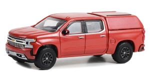 GREEN68020-C - CHEVROLET silverado LTD High Country 2022 Burdeos de la serie SHOWROOM FLOOR bajo blister