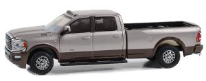 GREEN68040-F - DODGE Ram 3500 limited Longhorn 2023 gris de la serie SHOWROOM FLOOR en blister