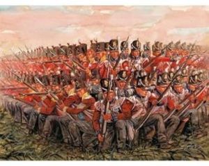 ITA6095 - Infantería británica 1815 para pintar