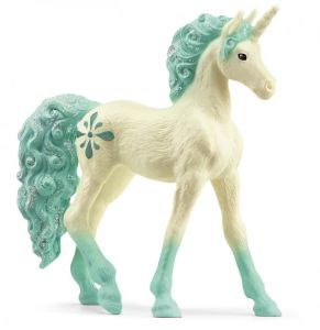 SHL70764 - Unicornio aguamarina de colección