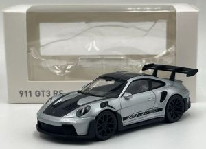 NOREV750049 - PORSCHE 911 GT3 RS 2022 Plateado con calcas negras - Jet-car