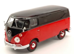 MMX79342ROUGE - Furgoneta VOLKSWAGEN Tipo 2 T1 1959 Negra y roja