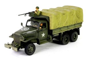 FOV801201B - GMC CCKW 353B con cabina tipo 1609 - Ametralladora M37 y figuras