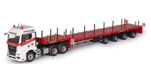 CON80194/0 - MAN TGX GM 6x4 con plataforma FAYMONVILLE TELEMAX de 4 ejes