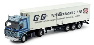 TEK81195 - SCANIA R113 4x2 con remolque refrigerado 3 ejes GILBERT GEOFF