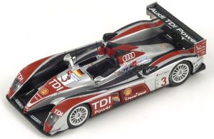 SPA87S095 - AUDI R10 TDI #3 4to en MANS 2008 L.LUHR. Sr. ROCKENFELLER. A. PREMAT