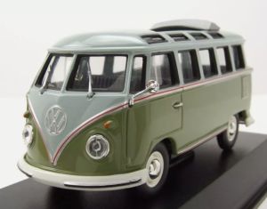 MXC940052300 - 1961 VOLKSWAGEN Tipo 1 Samba Bus gris y verde