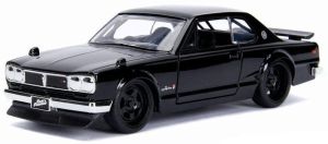 JAD99602 - NISSAN Skyline 2000 GT-R FAST & FURIOUS 1971 Negro