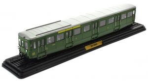 ATL2434015 - Remolque de pasajeros ZR-13601 para automotor Tipo Z-3601 SNCF de primera y segunda clase verde de la serie Les Autophériques des Réseaux Français no funcional