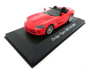 ATL2891015 - DODGE Viper SRT-10 abierto de 2003 rojo serie My Mythic Cars