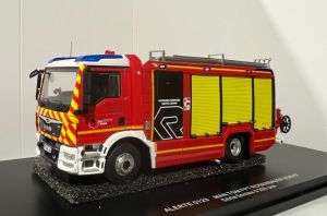 ALERTE0123 - MAN TGM FPT Rosenbauer SDIS - Bomberos del 87-Haute Vienne - Limitado a 200ex.