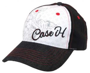 CAS253849 - Gorra CASE IH para mujer Blanco y negro