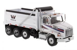 DCM71034 - WESTERN STAR 4700SB Benne 4 Essieux Blanc