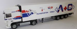 HER1776 - DAF XF 10 SC 4x2 con semirremolque frigorífico 3 Ejes - Transporte A+G