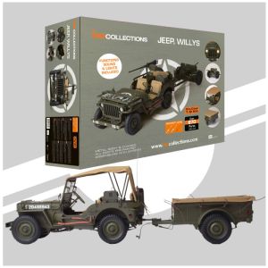 IXC.JPW.FK - JEEP Willys con accesorio militar - FULL KIT 870 piezas