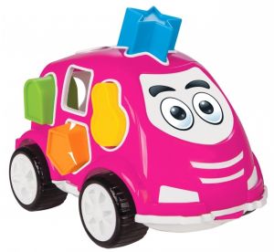 JAM460292 - Coche con formas rosas