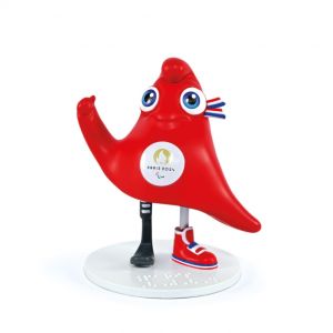 JO2508 - Figura Oficial de los Juegos Paralímpicos de París 2024 - 16 cm