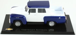 MAGCHEVYALVORADA - CHEVROLET Alvorada pick-up doble cabina 1962 azul y blanco