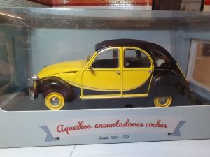 MAG242CVYBK - CITROEN 2CV6 Charleston 1982 amarillo y negro