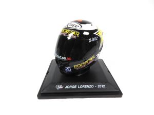 MAGHEL002 - Casco Jorge LORENZO - Moto GP - Campeón del Mundo 2012