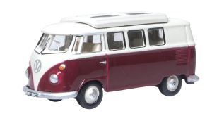 OXF76VWS010 - VOLKSWAGEN Tipo 1 Camper Titan rojo y beige